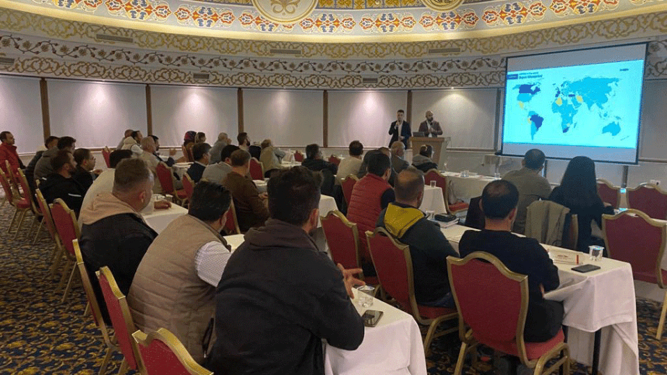 Turkey workshop with trout producers