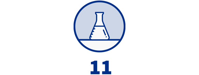 11 diagnostic centers