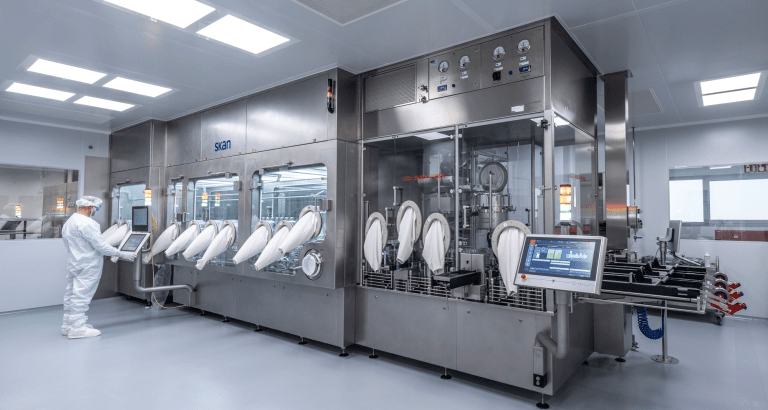 Aseptic fill-and-finish